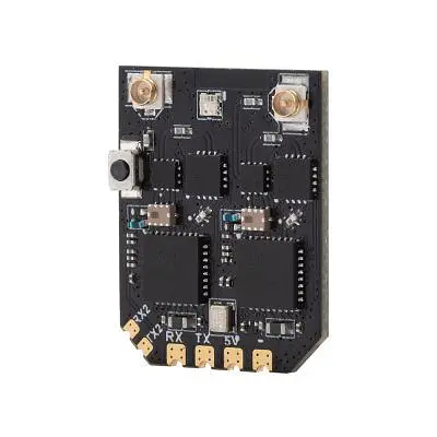 Приймач (RX) RadioMaster XR4 Gemini Xrossband Dual-Band ExpressLRS Receiver (X-4) - фото 3