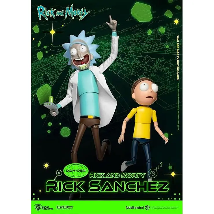 Фігурка Beast Kingdom Рік і Морті Рік Санчез Rick and Morty Rick Sanchez 20 см - фото 3