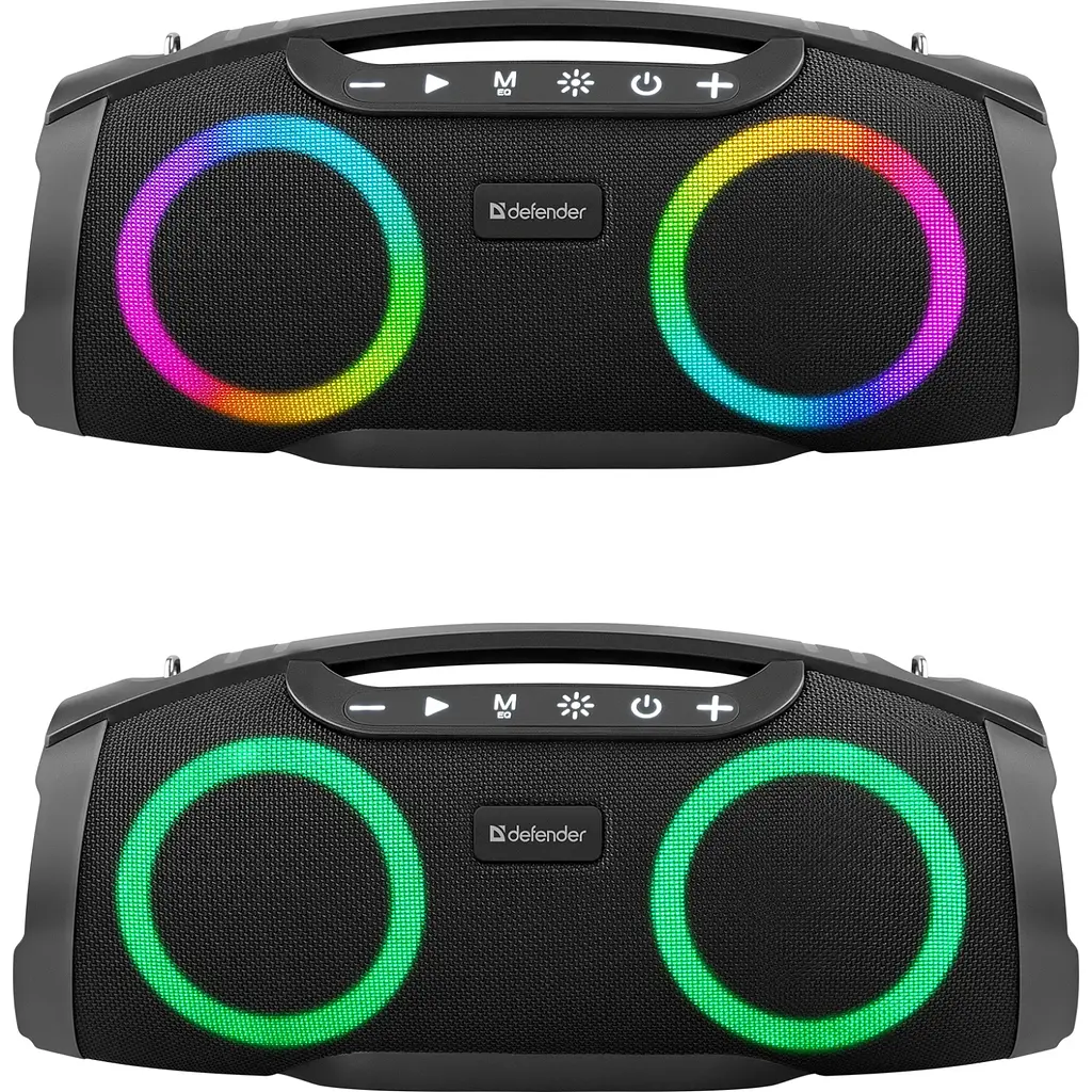 Акустична система 1.0 Defender Beatbox 30, 30Вт Bluetooth/RGB/FM/USB/TF/AUX/TWS чорна - фото 9