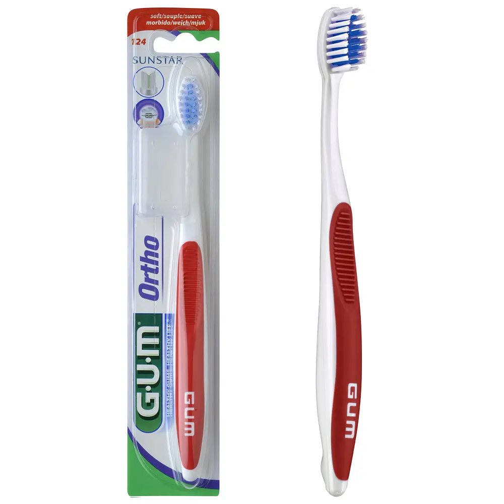 Зубна щітка GUM Orthodontic м'яка в асортименті - фото 8