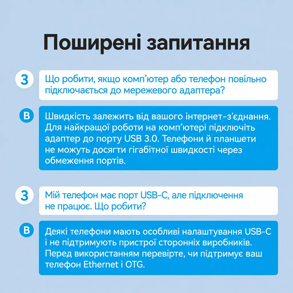 Мережевий Ethernet-адаптер Vention зовнішня мережева карта з USB-C або USB-A на RJ45 10/100/1000 Мбіт/с без встановлення драйверів у macOS та Windows 8–11 зі світлодіодними індикаторами мережі для Nintendo Switch через USB-порт док-станції із вбудованим кабелем 0,15 м сірий (CFQHB) - фото 8
