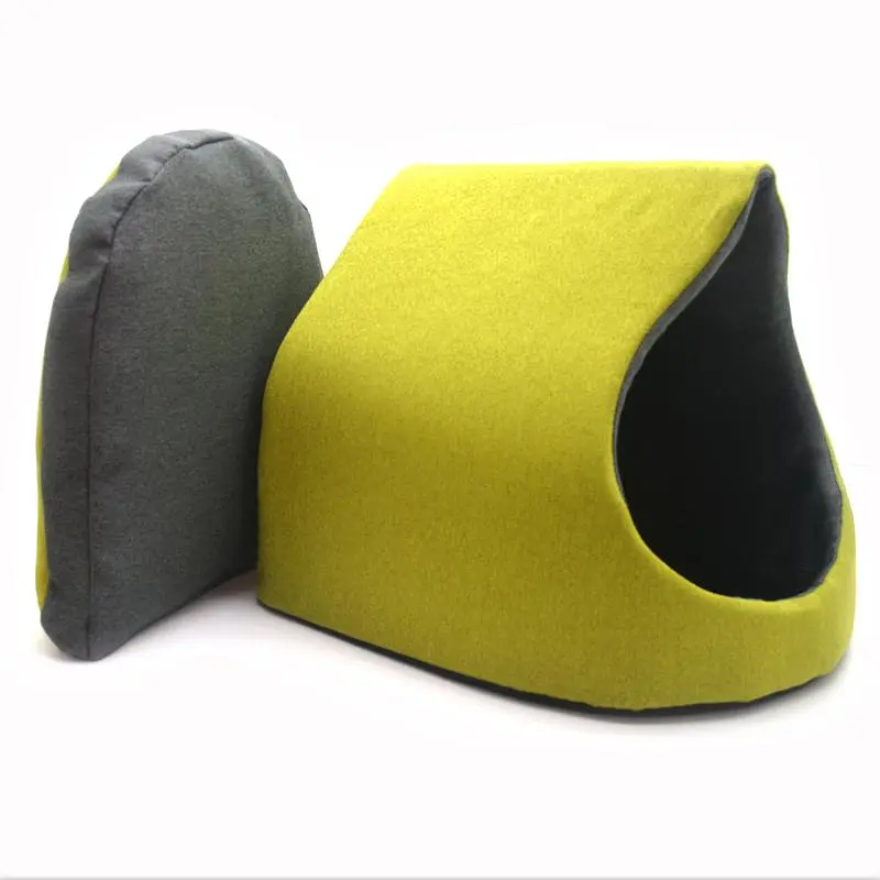 Будка для кошек и малых пород собак Zoo-hunt Магнус салатовый №1 36х37х33 см (ZH3838-1) - фото 2