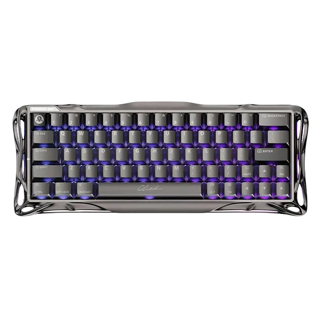 Клавіатура GravaStar Mercury V60 Pro Deluxe Edition GunMetal RGB Black (GSXY-V60PRO-DE-GM) - фото 4