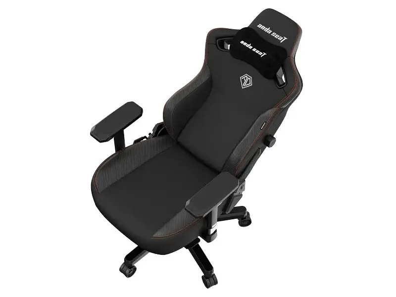 Комп'ютерне крісло Anda Seat Kaiser 3 XL black (AD12YDC-XL-01-B-PVC) - фото 7