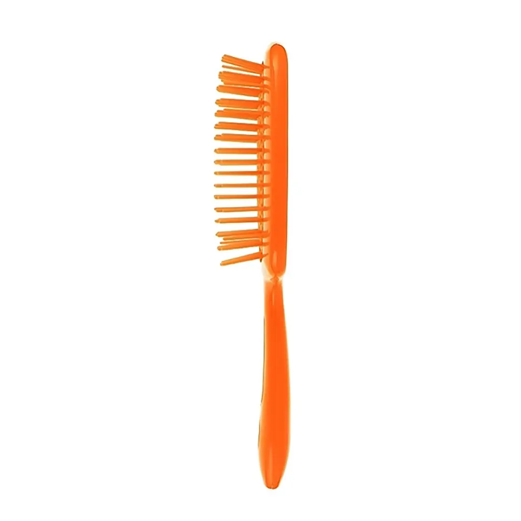 Гребінець щітка для волосся Superbrush Plus Hollow Comb Жовтогарячий Помаранчевий 86887 - фото 3