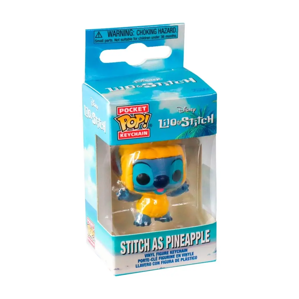 Брелок Funko Pop серії Ліло і Стіч - Стіч з ананасом (87209) - фото 3