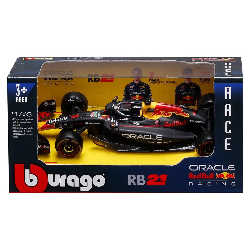 Автомодель Bburago Red Bull Racing RB21 1 шт. в асортименті (18-38233) - фото 8