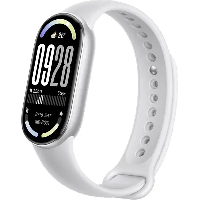 Фітнес браслет Xiaomi Smart Band 10 BHR07PSGL Срібний (1146725) - фото 7