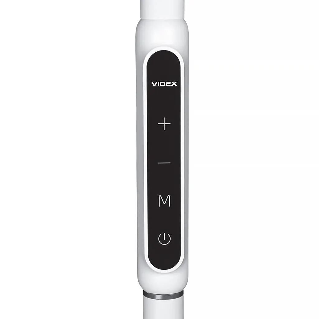 LED торшер білий VIDEX TF07W 14W 3000-5500K - фото 4