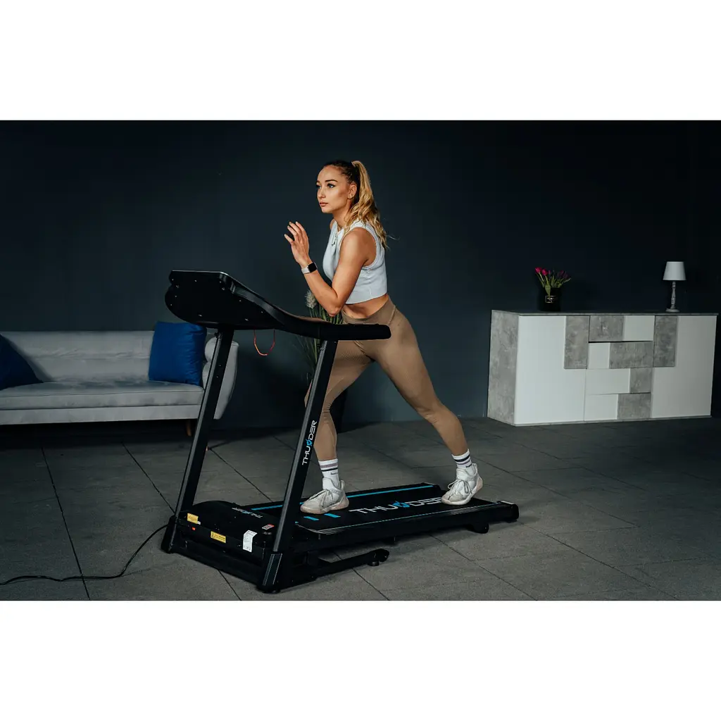 Беговая дорожка THUNDER Rapid Black - фото 2