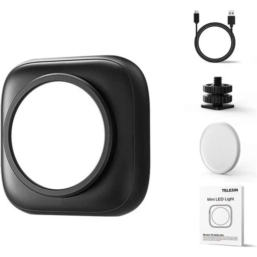 Накамерне світло Telesin TE-BGD-001 Mini LED Light [103989] - фото 5