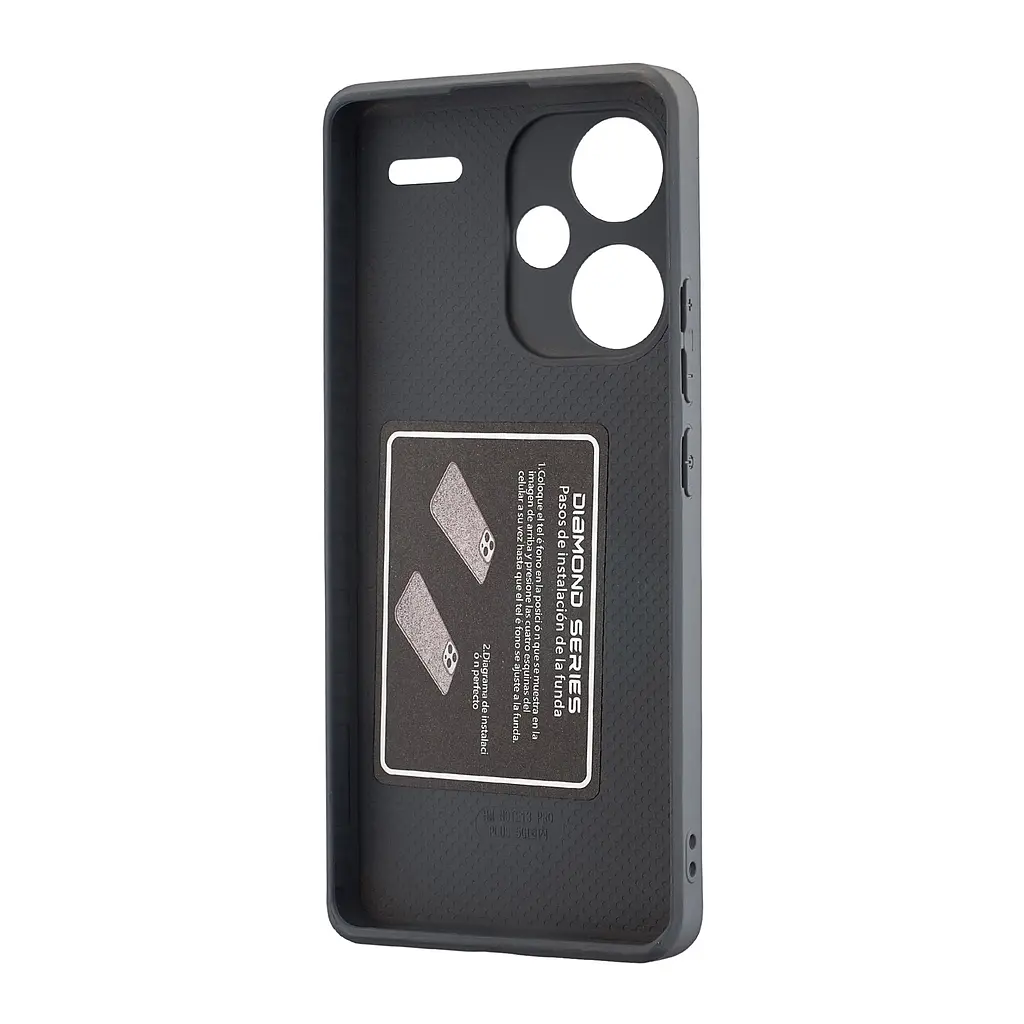 Чохол Star Diamond Xiaomi Redmi Note 13 Pro Plus Silver Black - фото 3