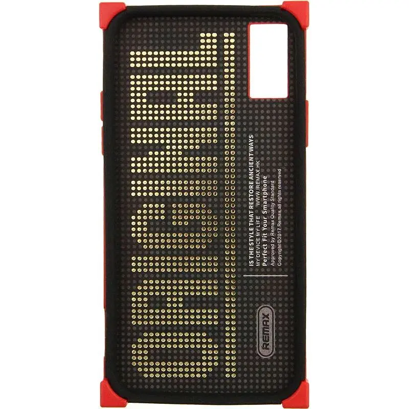 Чохол-накладка Remax California Dreaming Case Apple iPhone X Red - фото 4