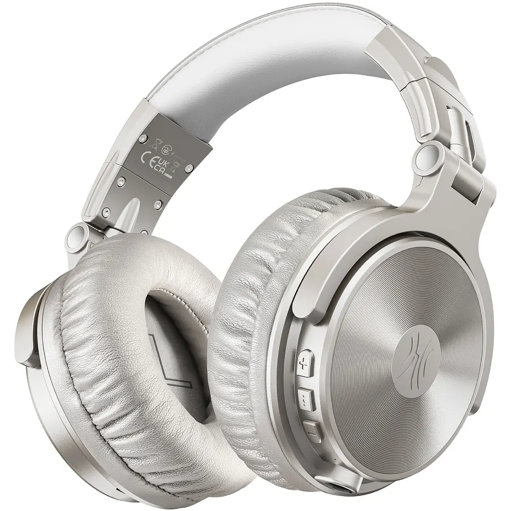 Гарнітура OneOdio Studio Pro C, Bluetooth+3,5мм, Silver - фото 3