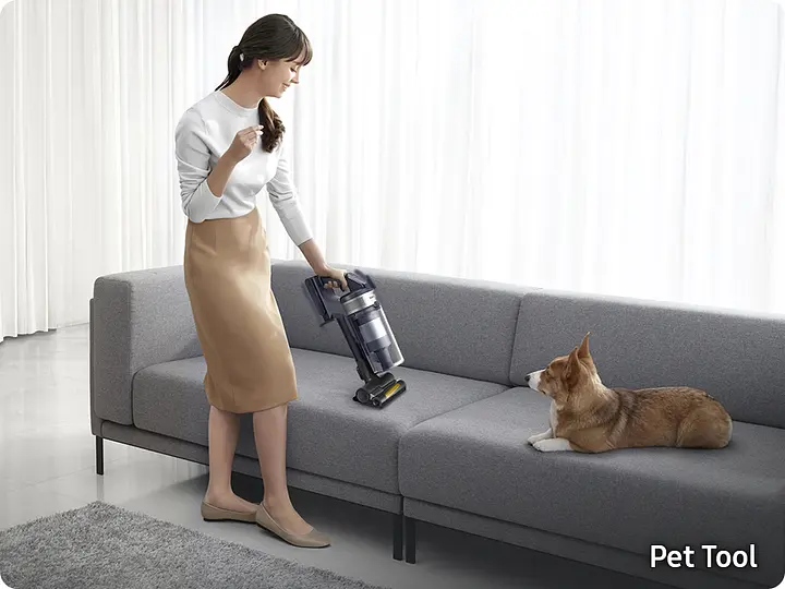 Мінітурбощітка Pet Tool для акумуляторного пилососу Samsung VS15A60AGR5, VS20B75ADR5, VS20B75ACR, DJ97-02812D - фото 6