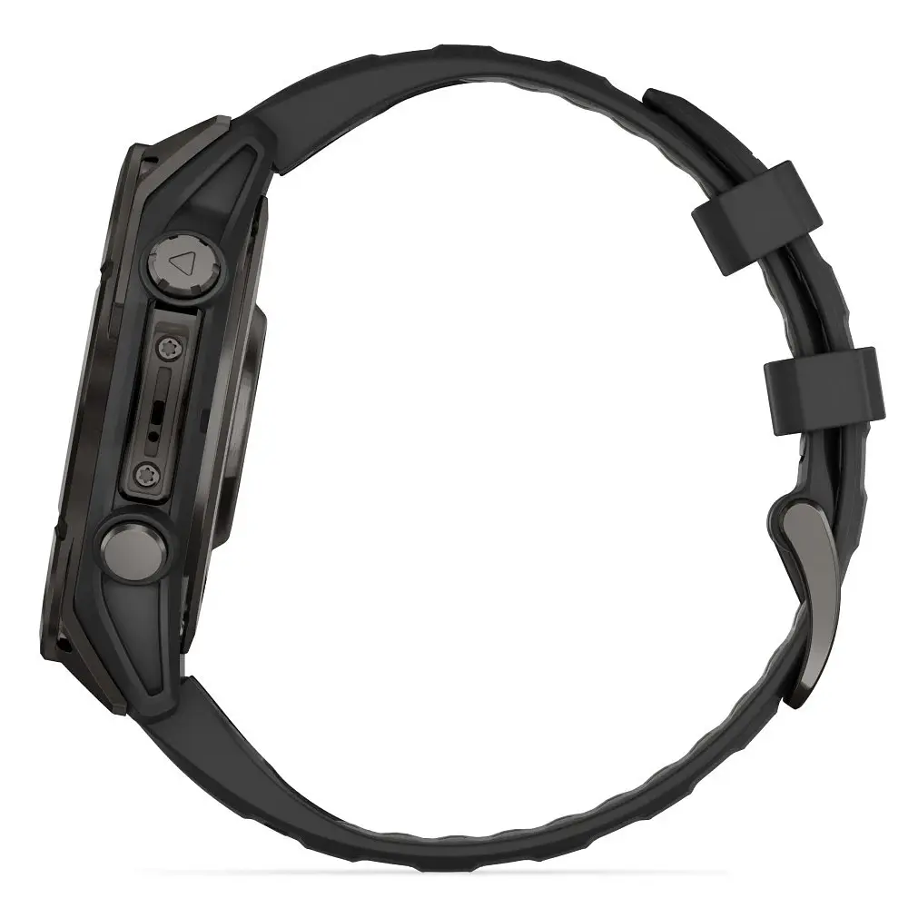 Smart Watch Garmin Fenix ​​8 47mm Sapphire Carbon Gray DLC Titanium Black/Pebble Gray B. (010-02904-29) Global - фото 3