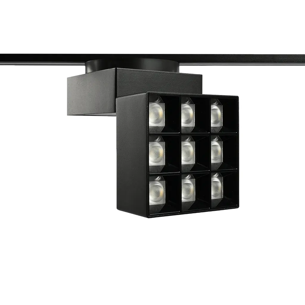 Світильник МАГНІТНИЙ трековий VIDEX LE29B 16W 4000K 48V Black VIDEX (28024-000) - фото 3