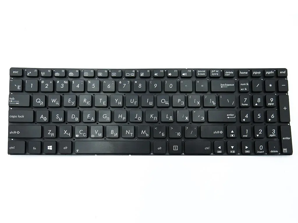 Клавіатура для ASUS G550, G550JK, G550JX, Q550, N550, N56, N56DP(UA Black з підсвічуванням). Оригінал. - фото 3