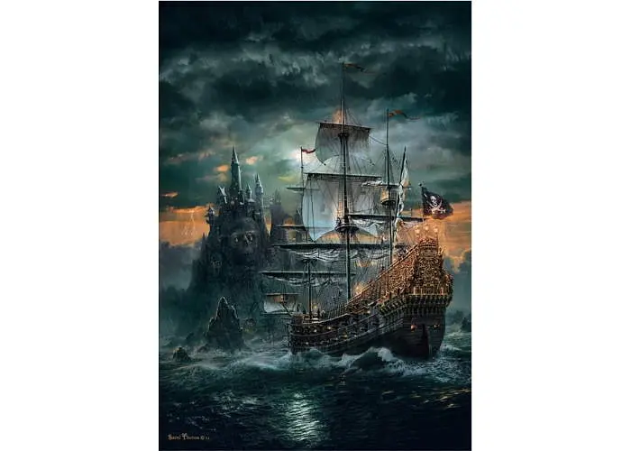 Пазл Clementoni High Quality Collection: Піратський корабель, Сарел Терон (High Quality Collection - The Pirates Ship Puzzle - 1500 pcs.), 1500 ел. (31719) - фото 2