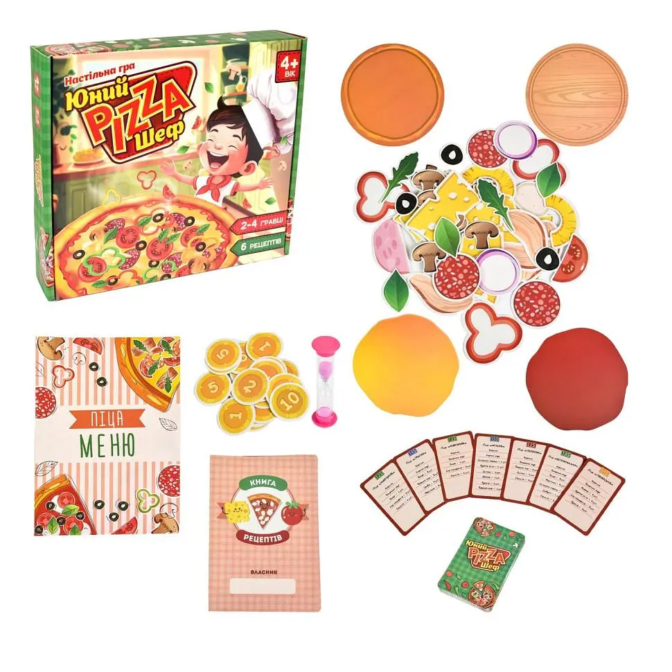 Гра настільна Strateg Юний Pizza Шеф (SR-113-N-1132) - фото 2