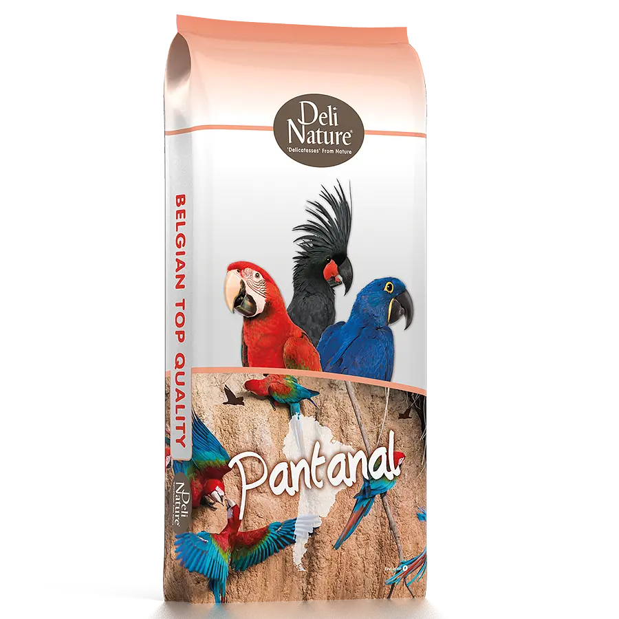 Корм для папуг з горіхами Deli Nature 23 Parrots Pantanal Делі Натюр повнораціонний 12.5 кг