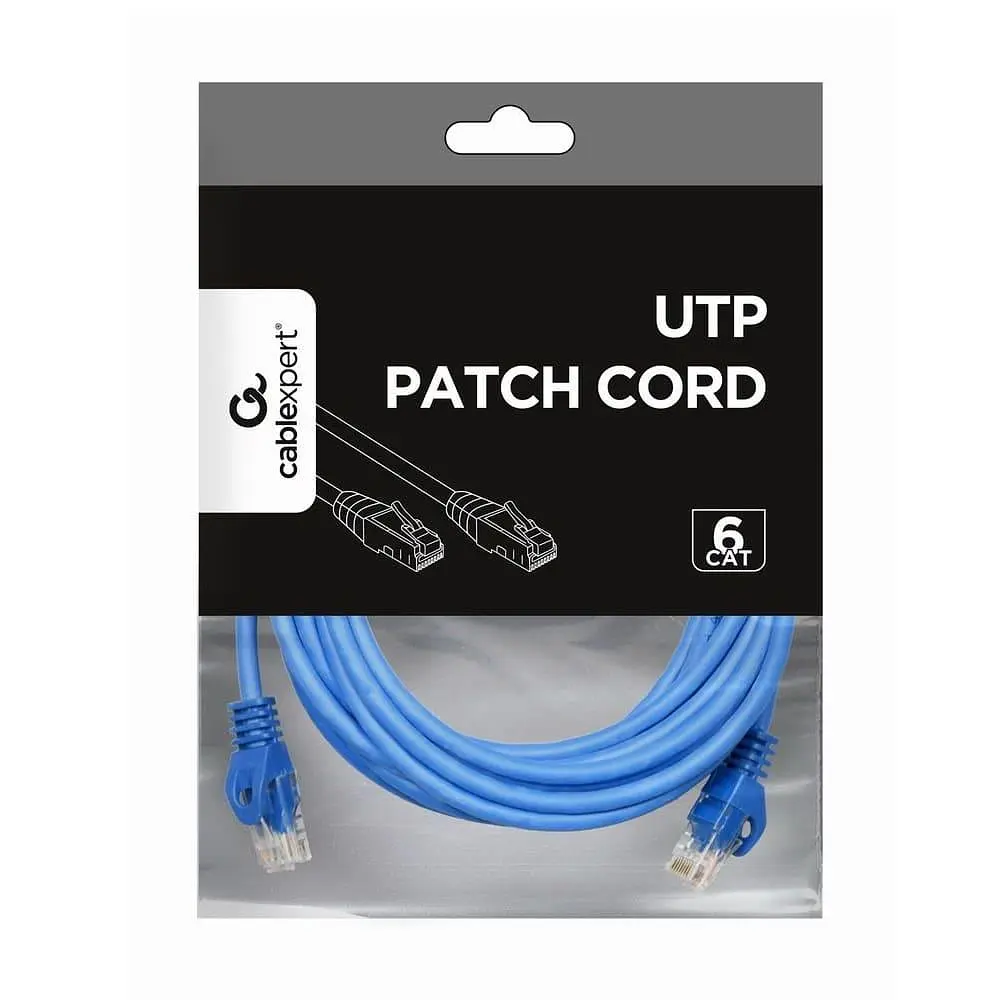 Патч-корд Cablexpert UTP 5Е Blue 10 м (PP6U-10M)