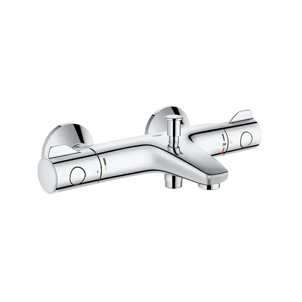 Змішувач для ванни Grohe Grohtherm 800 34567000 з душовим гарнітуром 27948001 (34567001) - фото 2