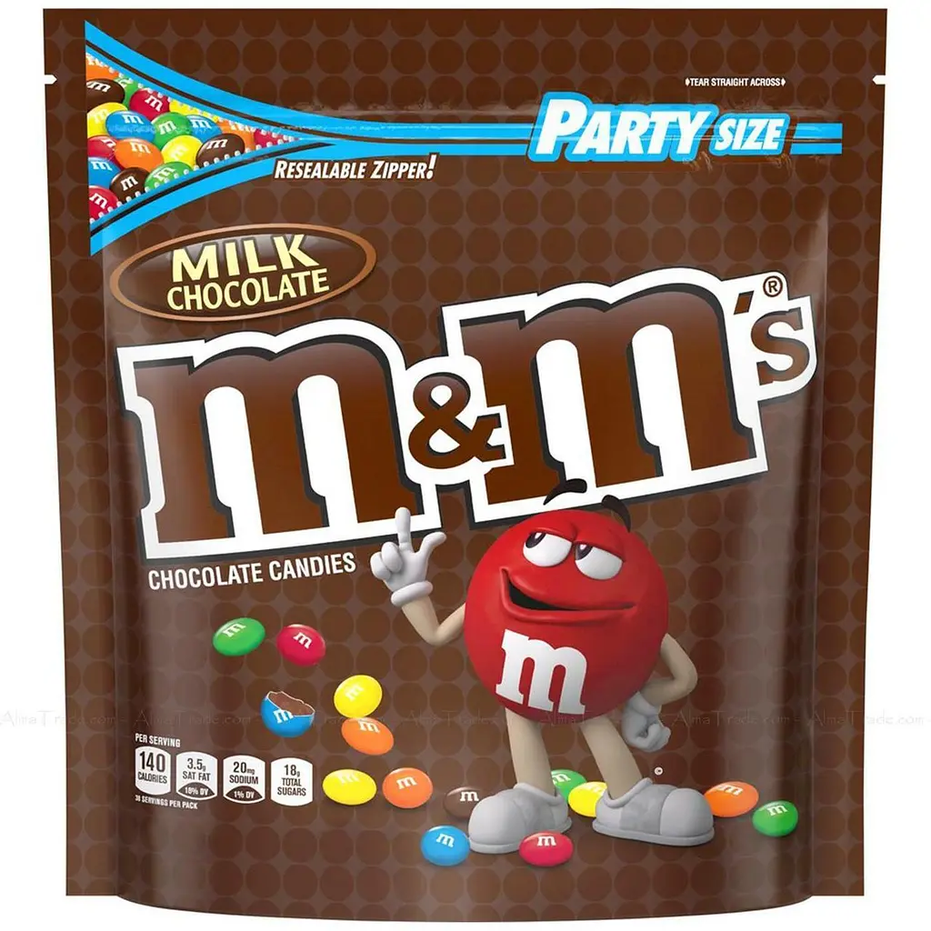 Драже M&M's Peanut Chocolate 1 kg