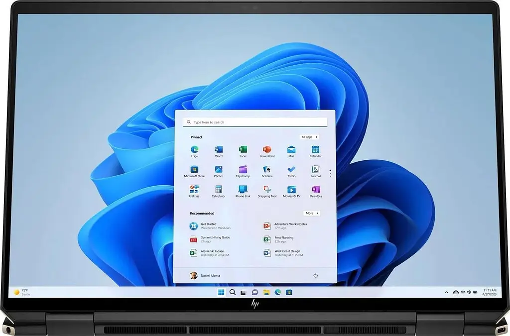 Ноутбук HP Spectre x360 16-aa0006ua Core Ultra 7 155H/4.8 ГГц/RTX 4050/6 ГБ/32/1000 ГБ Refurbished - фото 4
