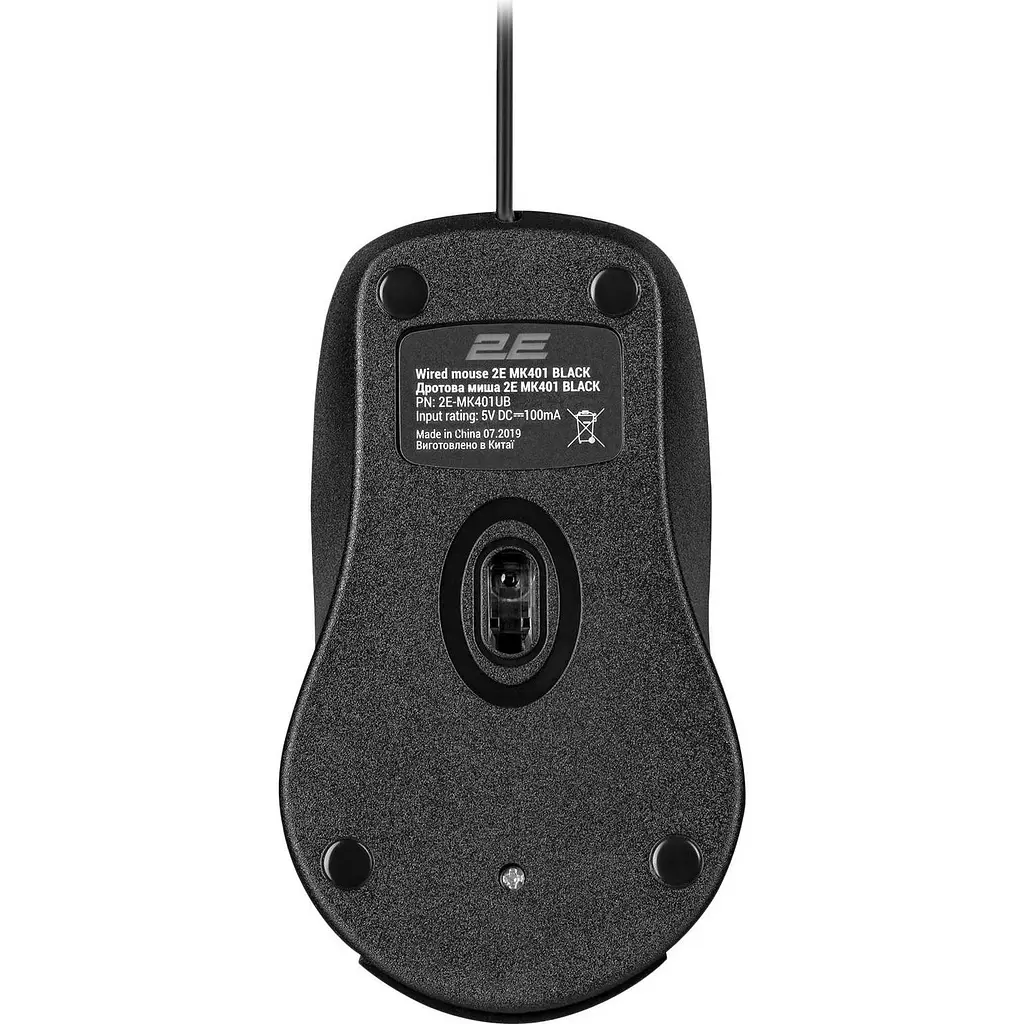 Комплект (клавіатура + миша) 2E MK401 USB UA Black (2E-MK401UB_UA) [150974] - фото 9