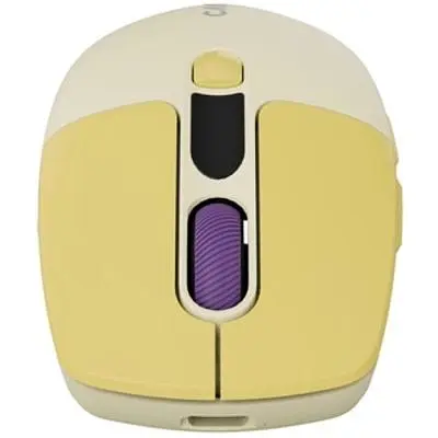 Комп'ютерна мишка Canyon MW-26 LCD Silent Wireless/Bluetooth Yellow (CNS-CMSW26Y) - фото 7