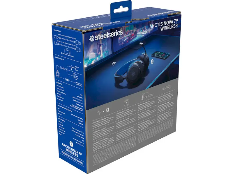 Навушники з мікрофоном SteelSeries Arctis Nova 7P Black (61559) - фото 10