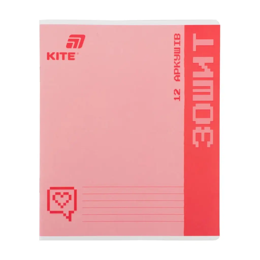 Зошит Kite One Color, 12 аркушів, клітинка (K26-232), в асортименті - фото 3