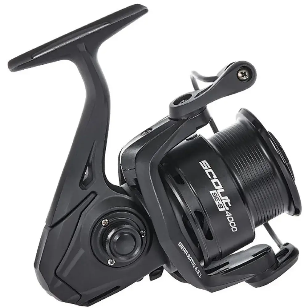 Котушка Brain Scout SE-B (new logo) 5000S 8+1BB 4.9:1 Black - фото 4