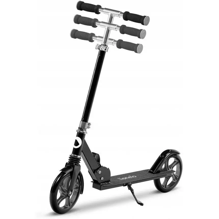 Самокат Lionelo Luca Black/Graphite, чорно-графітовий (LO-LUCA BLACK/ GRAPHITE) - фото 3