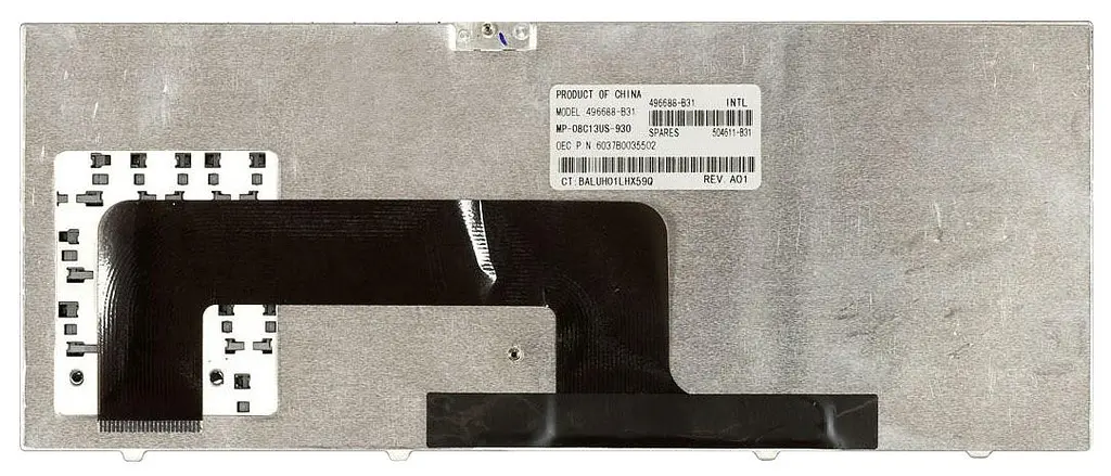 Клавіатура для ноутбука HP Mini (700, 1000, 1100) Black - фото 2