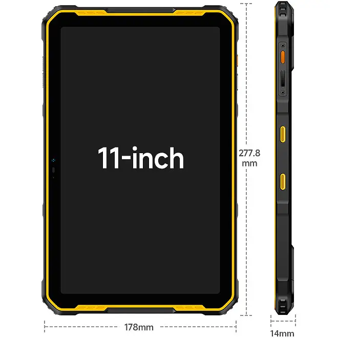 Планшет Ulefone Armor Pad 2 8/256GB LTE Black-Yellow [99461] - фото 12
