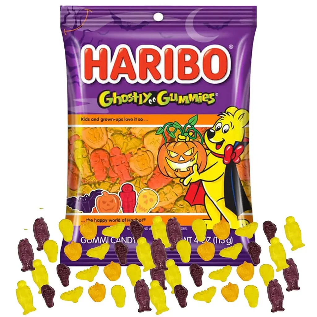 Упаковка желейних цукерок Haribo Sweet or Scary Mix Treat Pack 45шт 600 г - фото 4