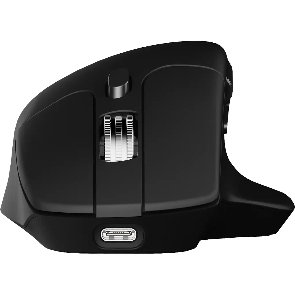 Мишка Keychron M6S Wireless/Bluetooth/USB Black (M6S-A72) - фото 5