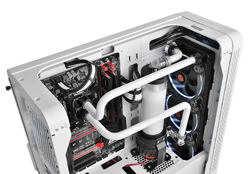 Фитинг Thermaltake Pacific C-Pro G1/4 PETG 16mm OD Compression - Chrome/DIY LCS (CL-W213-CU00SL-A) - фото 4