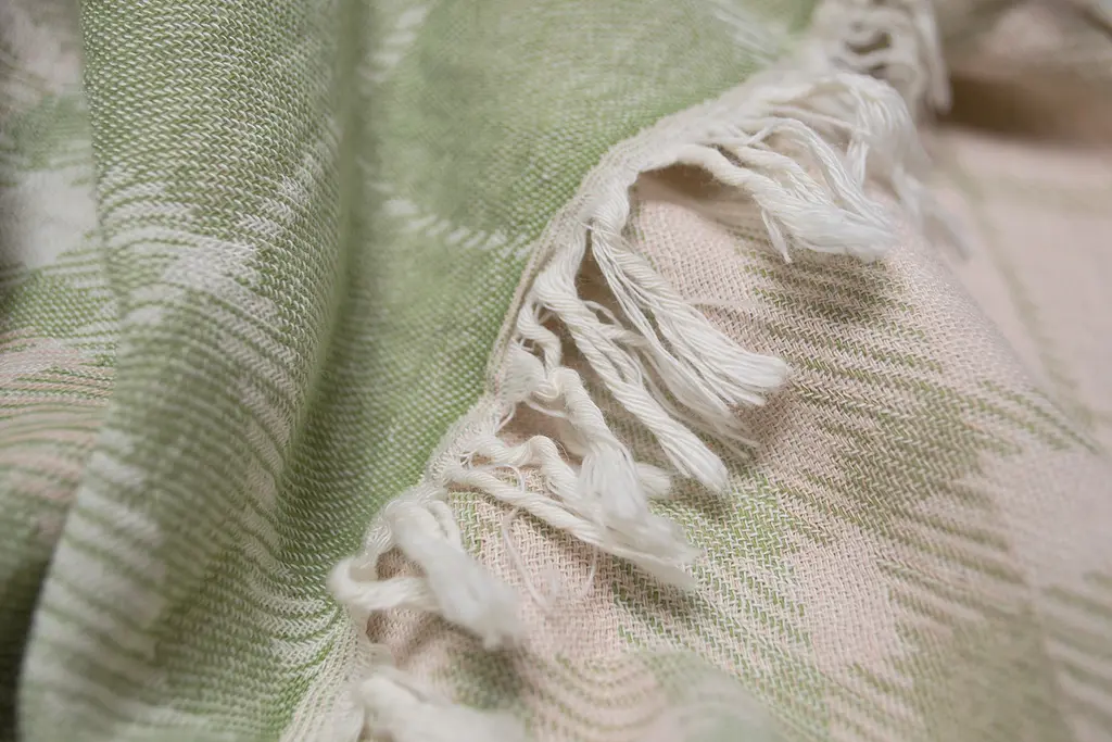 Покрывало Lotus Home - Checked Caledonia мятный 190x225 - фото 5