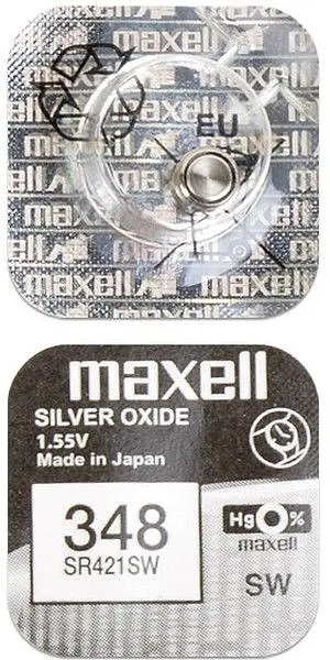 Батарейка Maxell SR421SW 1PC EU MF (6813373)