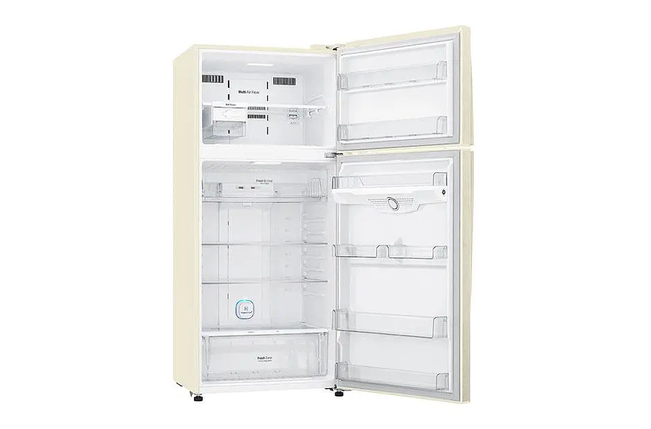 Холодильник LG GN-H702HEHZ 180х73х78см 2 дв холодильне відділення 378 л морозильне відділення 129 л A++,NF Бежевий (GN-H702HEHZ) - фото 8