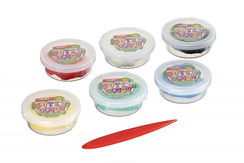 Маса для ліплення Paulinda Super Dough, пластиковий бокс (PL-081051) - фото 2