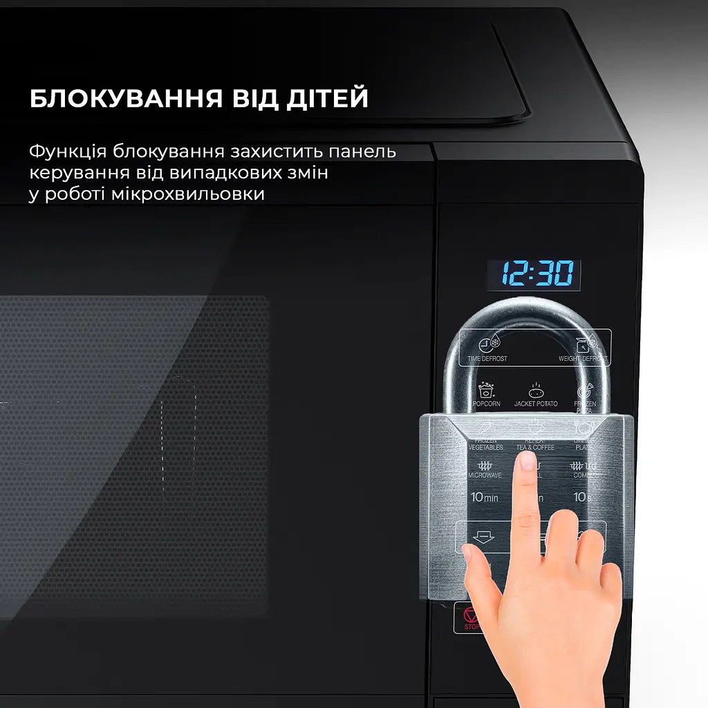 Мікрохвильова піч Sharp YC-MG252AE-B - фото 8