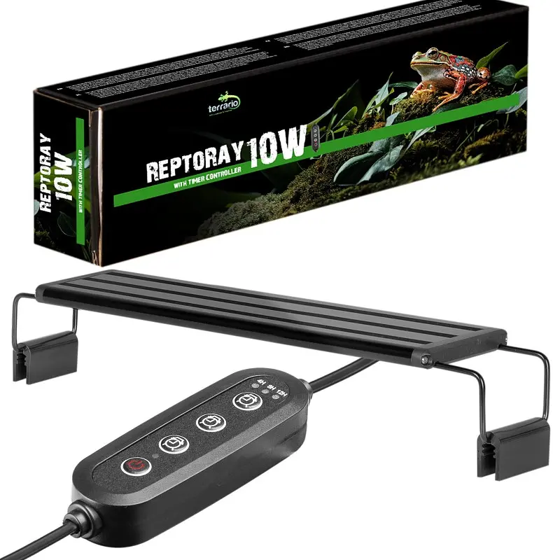Світильник LED 30-40см для тераріумів з контролером часу Terrario ReptoRay 10W - фото 2
