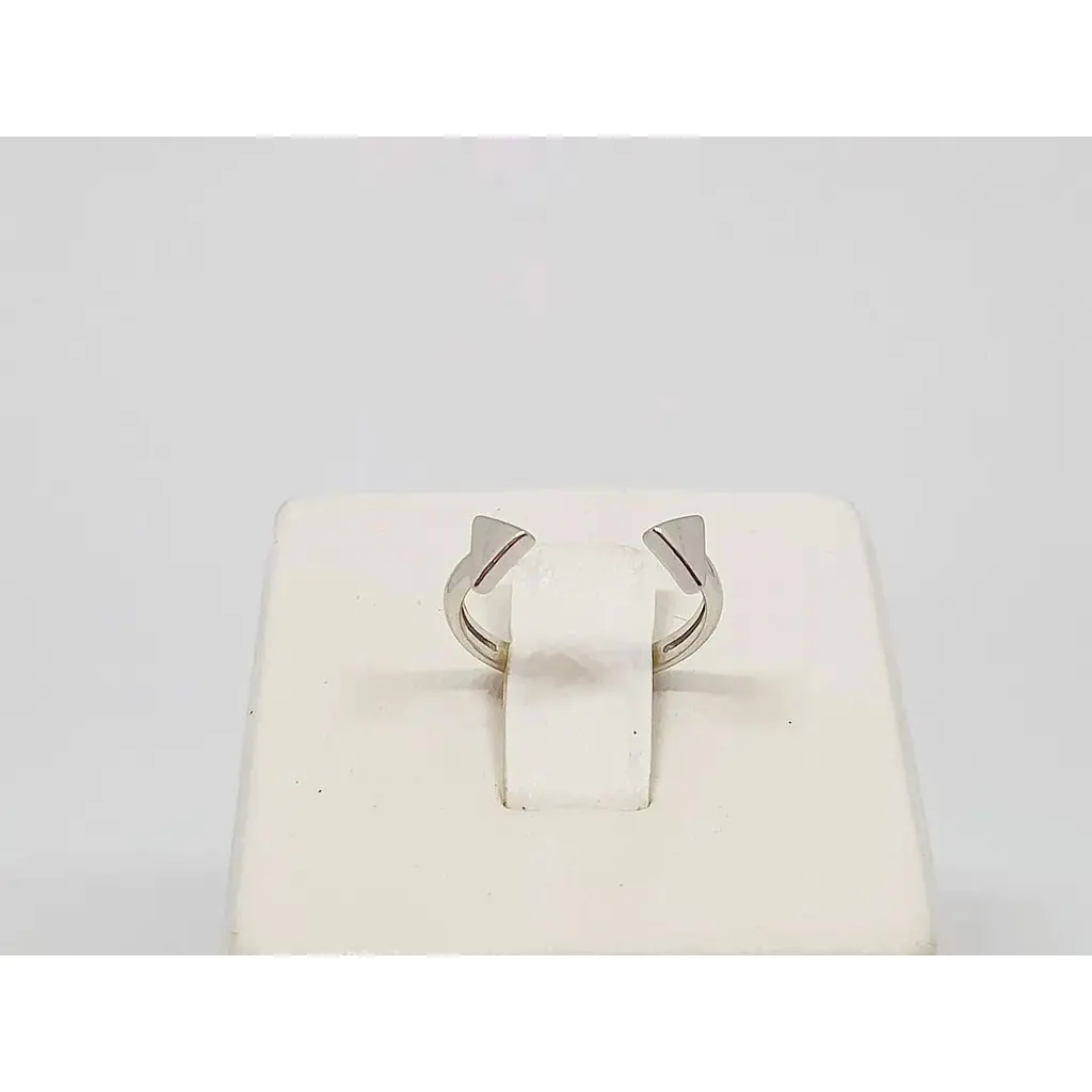 Срібне незамкнене кільце Aurora. 81640 13 - фото 3