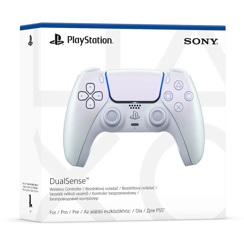 Геймпад Sony Playstation DualSense Bluetooth PS5 Chrome Pearl (1000050600) - фото 5