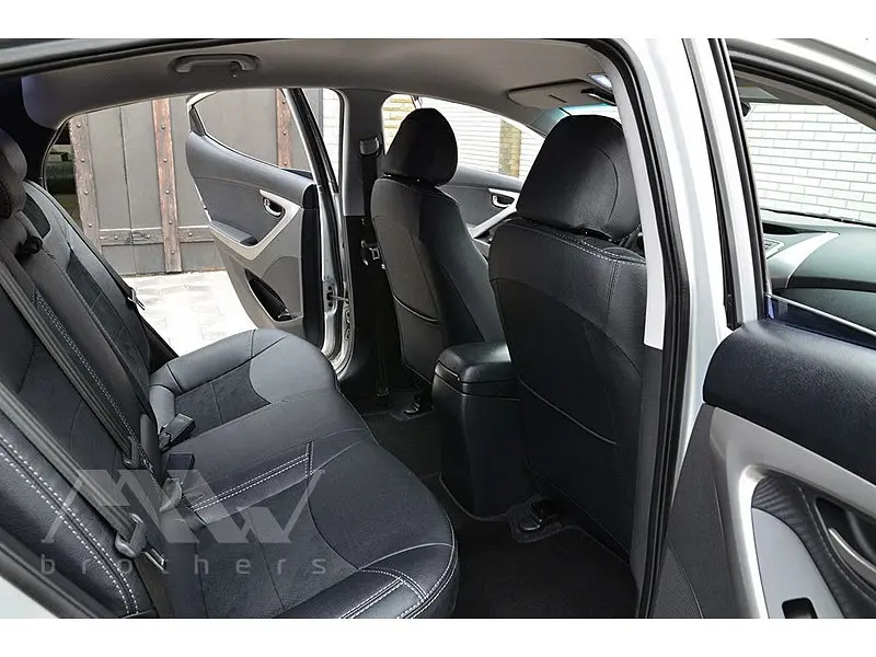 Авточохли модельні MW Brothers для Hyundai Elantra MD c 2011 - фото 8