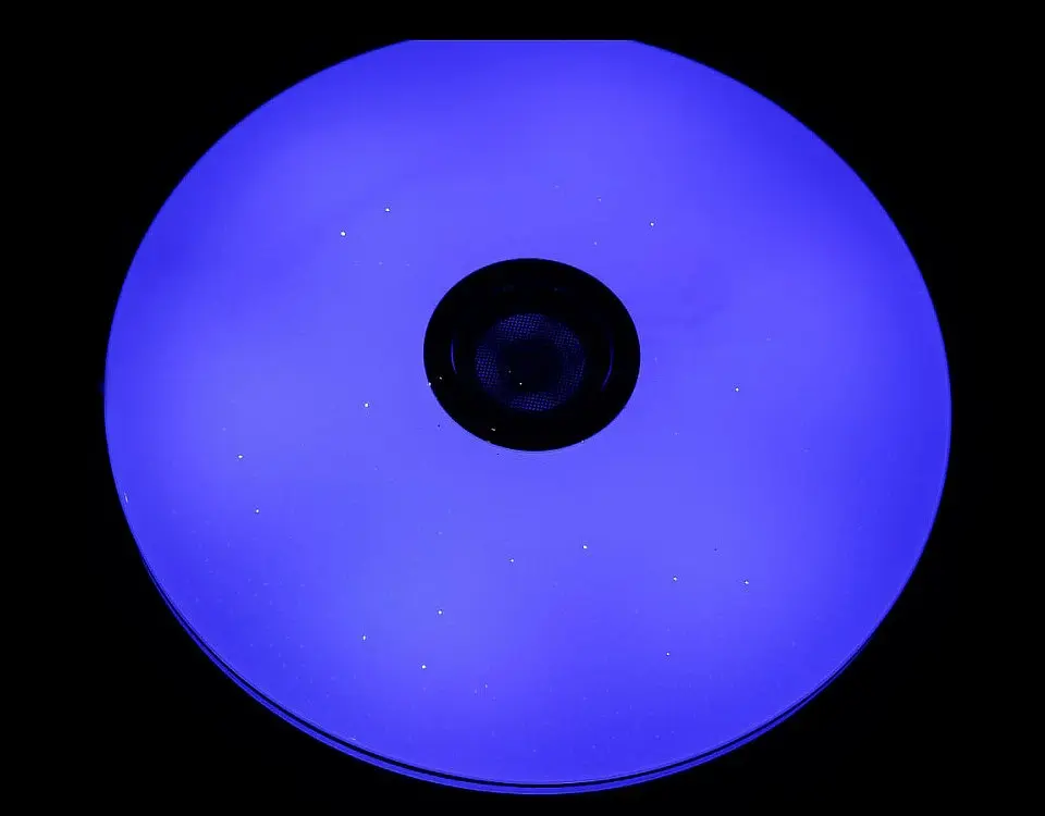 Люстра світлодіодна Splendid Ray LY6140A, 60W, білий метал, акрил, сучасний стиль, з пультом та Bluetooth - фото 6